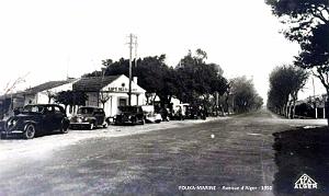 FOUKA-MARINE - AVENUE D'ALGER - 1950